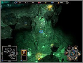 Teleporty przy namiotach są jednokierunkowe. - Misja 4 - Kampania 3 - Heroes of Might & Magic V - poradnik do gry