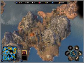 Odwiedzanie wież i punktów widokowych jest tu kluczem do sukcesu. - Misja 5 - Kampania 2 - Heroes of Might & Magic V - poradnik do gry