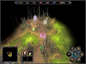 Po pokonaniu Grawla nie korzystać z teleportu, lecz wrócić tą samą drogą. - Misja 4 - Kampania 4 - Heroes of Might & Magic V - poradnik do gry