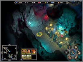 Przy każdym z artefaktów są też inne skarby. - Misja 5 - Kampania 5 - Heroes of Might & Magic V - poradnik do gry