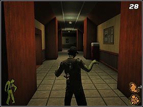 Gdy opuścisz pierwsze biura, znajdziesz się w korytarzu (#28) - The Slammer | Solucja Stubbs the Zombie in Rebel Without a Pulse - Stubbs the Zombie in Rebel Without a Pulse - poradnik do gry