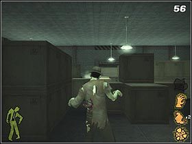 Zejdź na dół i ruszaj przed siebie, nawołując pozostałych przy życiu kompanów - Painting the Town Red | Solucja Stubbs the Zombie in Rebel Without a Pulse - Stubbs the Zombie in Rebel Without a Pulse - poradnik do gry