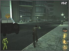 Bez względu na to czy poruszasz się pieszo czy jedziesz, trzymaj się budynków (#151) po prawej stronie ulicy - Paved with Good Intentions (1) | Solucja - Stubbs the Zombie in Rebel Without a Pulse - poradnik do gry