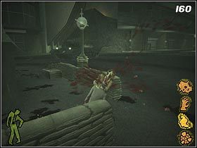 Dostań się w pobliże stanowisk karabinów maszynowych (#158) - Paved with Good Intentions (1) | Solucja - Stubbs the Zombie in Rebel Without a Pulse - poradnik do gry