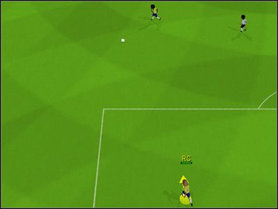 Obrońcy rozpoczynają akcję - ważne, aby przyjąć piłkę, a nie pozwolić jej wyjść na aut. - Celne podania | Sterowanie w Sensible Soccer 2006 - Sensible Soccer 2006 - poradnik do gry