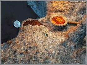 Teraz przeskocz do jaskini (widocznej na obrazku) - PIERWSZE KROKI NA KSIĘŻYCU cz.2 | Journey to the Moon Podróż na Księżyc - Journey to the Moon: Podróż na Księżyc - poradnik do gry
