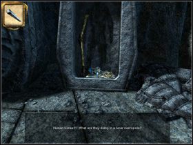 Z sarkofagu zabierz księżycowe narzędzie [lunar tool], klucz Selenitów [Selenite key], żelazny pręt [iron bar] oraz szczelny klosz [leakproof globe] - NECROPOLIS | Journey to the Moon Podróż na Księżyc - Journey to the Moon: Podróż na Księżyc - poradnik do gry