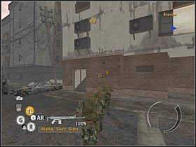 Przejdź do pomieszczenia obok i wystrzelaj wszystkich, którzy znajdują się na ulicy - Misja 5 - Sztuka wojny - Full Spectrum Warrior: Ten Hammers - poradnik do gry