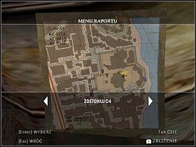 Wejdź po schodach z prawej na górę i podłóż ładunek wybuchowy, pod składem amunicji [1] - Misja 5 - Sztuka wojny - Full Spectrum Warrior: Ten Hammers - poradnik do gry