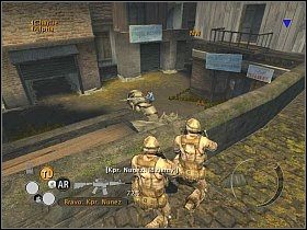 Zejdź na ulicę i rusz na wschód - Misja 11 - Zaginiony oddział - Full Spectrum Warrior: Ten Hammers - poradnik do gry