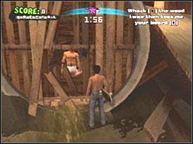 Murphy czeka niedaleko ruchomych schodów - East LA #1 | Story mode | Tony Hawks American Wasteland - Tony Hawks American Wasteland - poradnik do gry