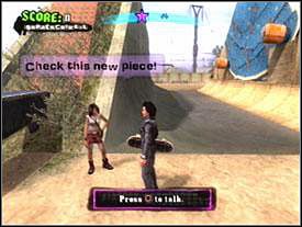 Pijaka znajdziesz w każdej dzielnicy (ikona dolara) - Zadanie dodatkowe | Story mode | Tony Hawks American Wasteland - Tony Hawks American Wasteland - poradnik do gry