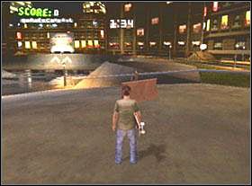 Obok combo przy parku - Mineapolis | Classic mode | Tony Hawks American Wasteland - Tony Hawks American Wasteland - poradnik do gry