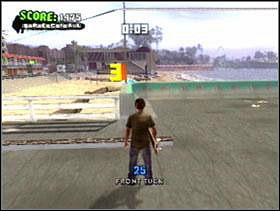 E - Na końcu płotu na molo - Santa Cruz | Classic mode | Tony Hawks American Wasteland - Tony Hawks American Wasteland - poradnik do gry