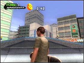 S - Nad srebrną rampą na wprost od startu - Kyoto | Classic mode | Tony Hawks American Wasteland - Tony Hawks American Wasteland - poradnik do gry