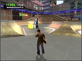 Pomiędzy brązowymi rampami na skateparku - Kyoto | Classic mode | Tony Hawks American Wasteland - Tony Hawks American Wasteland - poradnik do gry
