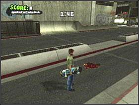 Przed wejściem do wielkiego budynku - Ruins cd. | Classic mode | Tony Hawks American Wasteland - Tony Hawks American Wasteland - poradnik do gry