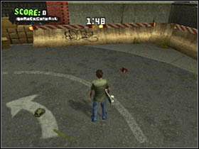 Na rogu czerwonego budynku - Ruins cd. | Classic mode | Tony Hawks American Wasteland - Tony Hawks American Wasteland - poradnik do gry