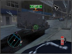 Counterfeit money transport czyli transport fałszywych pieniędzy - uzbrojeni i niebezpieczni przestępcy, przebrani w mundury strażników bankowych przewożą w opancerzonej, bankowej furgonetce lewą kasę - Samochody (1) | Przestępstwa w True Crime New York City - True Crime: New York City - poradnik do gry