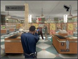 Gang members extorting clerk - członkowie gangu dokonują wymuszenia rozbójniczego w lokalu - Lokale (4) | Przestępstwa w True Crime New York City - True Crime: New York City - poradnik do gry