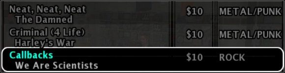 25 okręg (ikonka tego sklepu schowana jest pod ikonką budki policyjnej - najedź kursorem na budkę aby odkryć sklep) - Sklepy muzyczne | Sklepy w True Crime New York City - True Crime: New York City - poradnik do gry