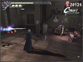 Summoned Sword - po wciśnieciu odpowiedniego klawisza przy Vergilu pojawi się kryształowy miecz - Swords - Vergil | Broń | Devil May Cry 3 Dantes Awakening - Devil May Cry 3: Dantes Awakening - Edycja Specjalna - poradnik do gry