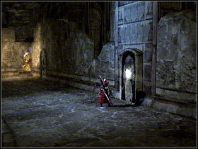 Podejdź do żółtej statuy i wybierz nową broń (o ile jeszcze tego nie zrobiłeś) - Misja #10 | Solucja | Devil May Cry 3 Dantes Awakening - Devil May Cry 3: Dantes Awakening - Edycja Specjalna - poradnik do gry