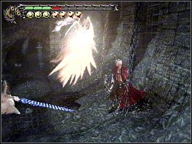 Po minięciu jej znajdziesz się w pomieszczeniu z dwoma reaktorami - Misja #16 | Solucja | Devil May Cry 3 Dantes Awakening - Devil May Cry 3: Dantes Awakening - Edycja Specjalna - poradnik do gry