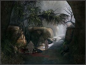 Biegnij przed siebie aż dotrzesz do ruchomych piasków porośniętych ogromnymi liśćmi przypominającymi troszkę lilie wodne - DŻUNGLA | Paradise - Paradise - poradnik do gry