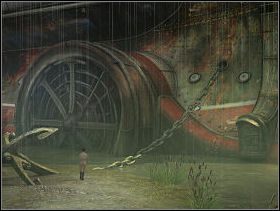 Wyjdź z namiotu i, mijając po drodze wyciągnięte na brzeg łodzie, skieruj się do miejsca, w którym przed chwilą więziona była Ann - NA BRZEGU RZEKI | Paradise - Paradise - poradnik do gry