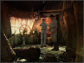 Wróć do pokoju z mapą i znajdź w nim drabinkę prowadzącą na mostek kapitański - OKRĘT BLACK VAULT cz.4 | Paradise - Paradise - poradnik do gry