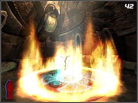 Na środku pomieszczenia znajduje się łuk - [Solucja] Rites of Passage | Prey - Prey (2006) - poradnik do gry