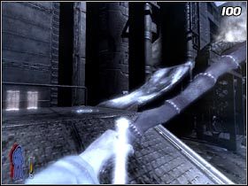 Gdy w okolicy nie będzie już nikogo prócz Ciebie, udaj się w pobliże kompleksu, z którego byłeś atakowany przez snajperów - [Solucja] Crash Landing cz.1 | Prey - Prey (2006) - poradnik do gry