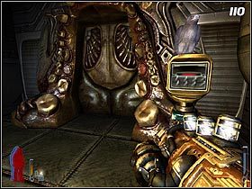 Wyjdź z pomieszczenia i skręć w prawo - [Solucja] Crash Landing cz.1 | Prey - Prey (2006) - poradnik do gry