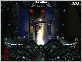 Tuż obok buchającego z rury ognia znajduje się tunel chroniony przez latających wrogów - [Solucja] The Old Tribes cz.2 | Prey - Prey (2006) - poradnik do gry