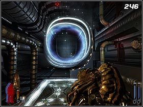 Na końcu ścieżki magnetycznej zlokalizowany jest portal (#246), który przeniesie Cię do korytarza opanowanego przez łowców - [Solucja] Jen cz.2 | Prey - Prey (2006) - poradnik do gry