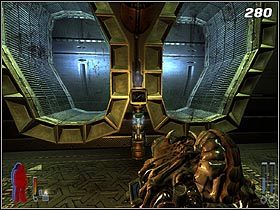 Pokonaj latające stwory, a następnie cierpliwie poczekaj, aż uruchomiona przed momentem maszyneria przesunie się maksymalnie w lewo (#281) - [Solucja] Following Her cz.2 | Prey - Prey (2006) - poradnik do gry