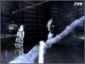 Po krótkiej wędrówce trafisz do sali chronionej laserowymi czujnikami (#297) - [Solucja] The Complex cz.1 | Prey - Prey (2006) - poradnik do gry