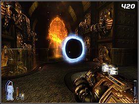 Na końcu trasy (#419) znajduje się komnata, w której przechowywani są pozostali Keeperzy - [Solucja] Facing the Enemy | Prey - Prey (2006) - poradnik do gry