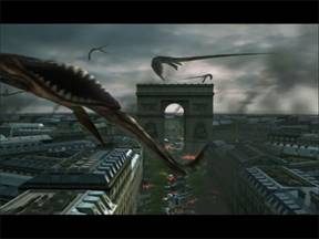 Niebo nad Paryżem zasnute jest dymem, a mieszkańcy giną w rzezi na ulicach. - Poradnik do gry - Wprowadzenie | Onimusha 3 Demon Siege - Onimusha 3: Demon Siege - poradnik do gry