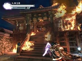 Jeden z trybów Onimusha - Demon Warrior. - Świątynia Honnoji - Japonia | Onimusha 3 Demon Siege - Onimusha 3: Demon Siege - poradnik do gry