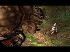 Widok z koszmarnych snów: dziecko w rękach potwora! - Południowy las pierwotny - Japonia cz.1 | Onimusha 3 Demon Siege - Onimusha 3: Demon Siege - poradnik do gry