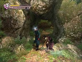 W całej gamie potworów, jak dotąd, jeden wygląda prawie normalnie - niemal jak Ninja! - Południowy las pierwotny - Japonia cz.1 | Onimusha 3 Demon Siege - Onimusha 3: Demon Siege - poradnik do gry