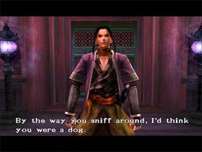 Mało sympatyczny facet i szefa też ma nie najlepszego - Nobunaga podobno się nazywa! - Południowy las pierwotny - Japonia cz.2 | Onimusha 3 Demon Siege - Onimusha 3: Demon Siege - poradnik do gry