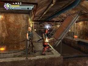 Opuszczamy most i ostrożnie wędrujemy do szkatułki. - Łuk Triumfalny- Kanały - Paryż cz.1 | Onimusha 3 Demon Siege - Onimusha 3: Demon Siege - poradnik do gry