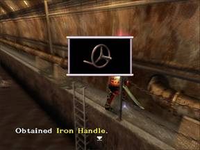 To jest potrzebna część do maszyny sterującej kratą w rozdzielni - teraz biegiem z powrotem! - Łuk Triumfalny- Kanały - Paryż cz.2 | Onimusha 3 Demon Siege - Onimusha 3: Demon Siege - poradnik do gry