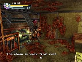 Zardzewiały łańcuch, a na końcu kula, chyba mi coś świta! - Łuk Triumfalny- Kanały - Paryż cz.3 | Onimusha 3 Demon Siege - Onimusha 3: Demon Siege - poradnik do gry