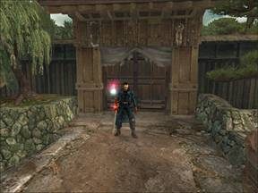 Pora się trochę przejść i popytać, skąd przywędrował nowoczesny zegarek - coś mi tu cuchnie. - Sakai City, Senchu- Japonia cz.1 | Onimusha 3 Demon Siege - Onimusha 3: Demon Siege - poradnik do gry