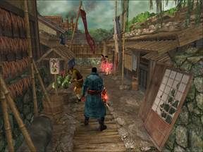 Handlowa cześć Sokai. Można kupić prawie wszystko. - Sakai City, Senchu- Japonia cz.2 | Onimusha 3 Demon Siege - Onimusha 3: Demon Siege - poradnik do gry