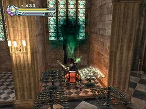 Oczyszczamy z mroku pierwszy posąg. - Podziemia Katedry Notre Dame - Paryż cz.3 | Onimusha 3 Demon Siege - Onimusha 3: Demon Siege - poradnik do gry